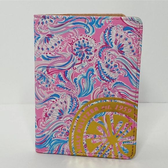 Lilly Pulitzer Other - Lilly Pulitzer | Vegan Leather Passport Holder | Don't Be Jelly